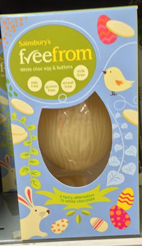 Sainsburys Freefrom White Egg
