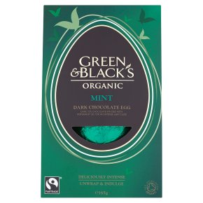 green and blacks mint egg