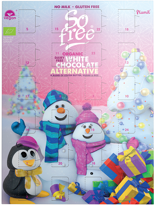 So Free Dairy Free White Chocolate Advent Calendar