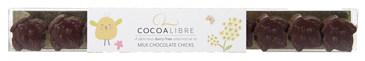 Cocoa Libre Dairy Free Alternative to Milk Chocolate Chicks