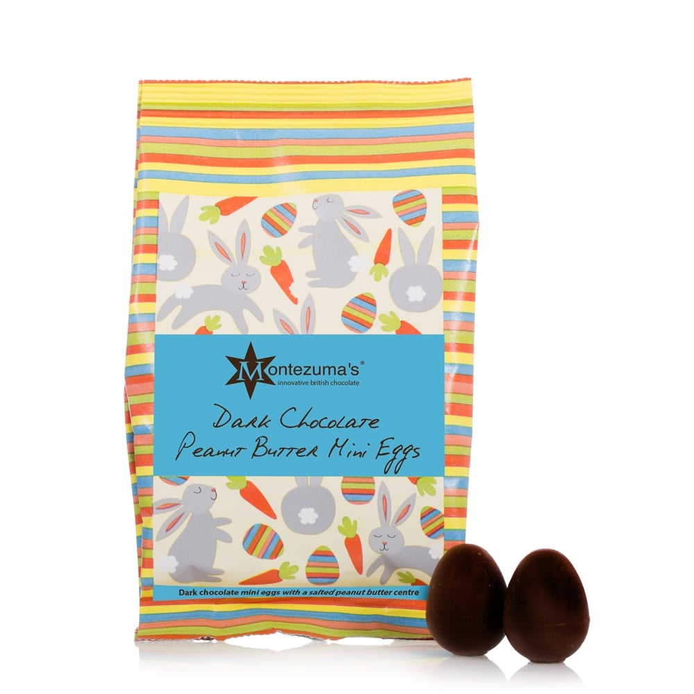 Montezuma's Dark Chocolate Peanut Butter Mini Egg Bag