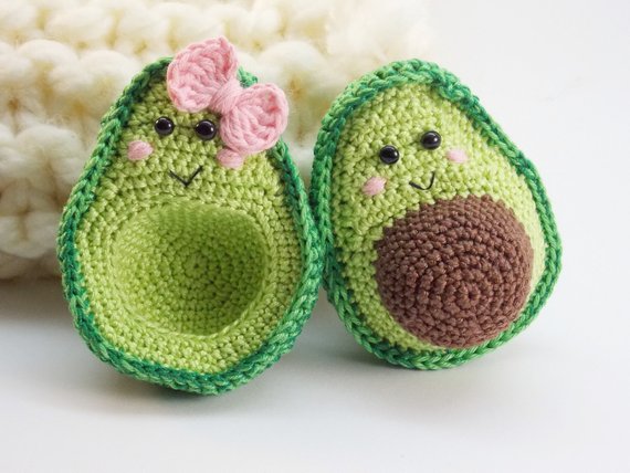 Crochet Avocado
