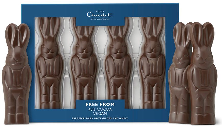 Hotel Chocolat Free From Milk City Easter Bunnies