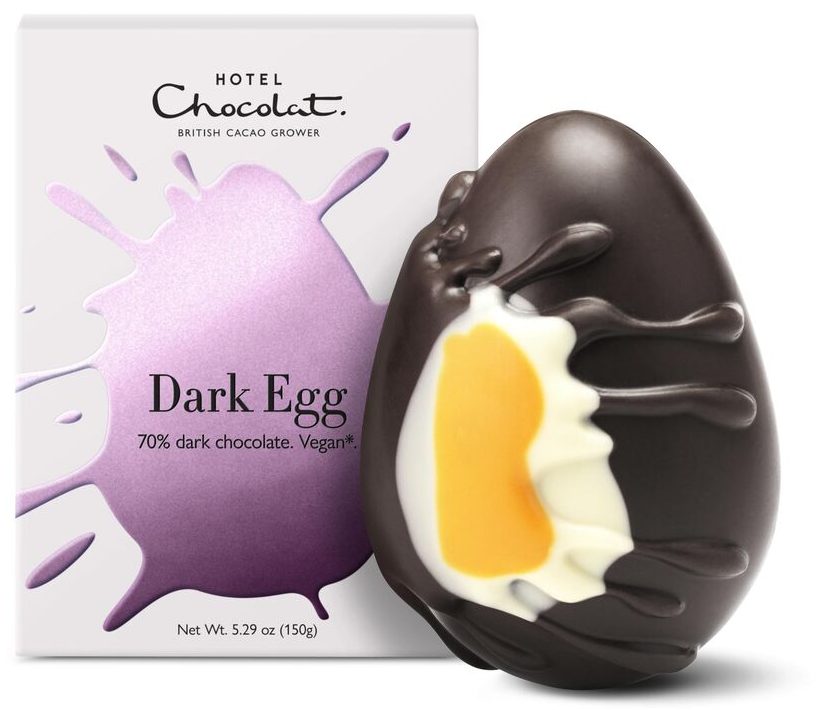 Hotel Chocolat Splat Easter Egg - Dark Chocolate