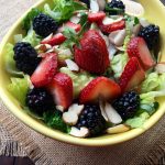 Fresh Berry Salad with Raspberry Dressing