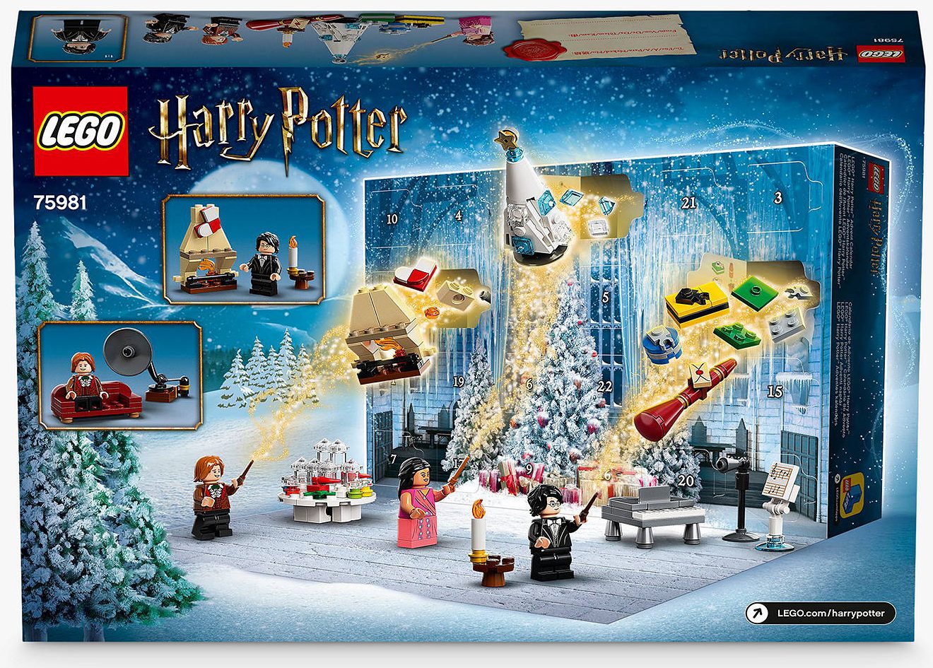 LEGO Harry Potter 75981 Advent Calendar 2020 With Minifigures The LEGO Harry Potter 75981 Advent Calendar 2020 With Minifigures The