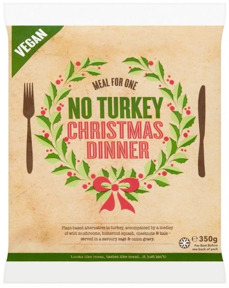 Iceland No Turkey Christmas Dinner Meal for One 350g