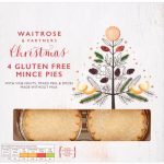 Waitrose Christmas 4 Gluten Free Mince Pies 220g