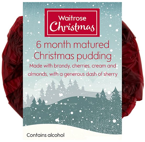 Waitrose Christmas 6 Month Matured Christmas Pudding 100g