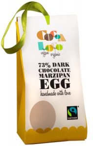 Cocoa Loco Dark Chocolate & Marzipan Egg