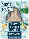 Moo Free White Chocolate Easter Bunny 80g