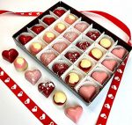 Handmade Vegan Chocolates – Valentines Day Collection 24 Box