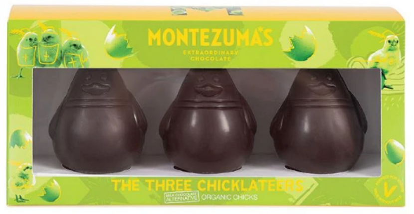 Montezuma's Milk Chocolate Alternative Three Chicklateers 225g