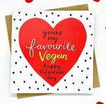 You’re my Favourite Vegan – Vegan Valentine’s Card