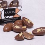 KAKOA Vegan Ultimate Peanut Butter Milk Chocolate Truffle Easter Eggs