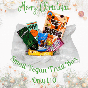 Vegan Christmas Treat Boxes Ad