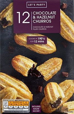 Let's Party 12 Chocolate Churros 210g