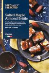 Specially Selected Salted Maple Almond Brittle 115g