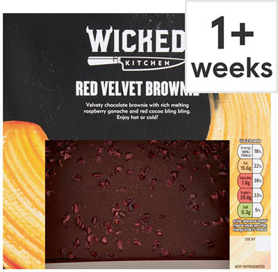 Wicked Kitchen Red Velvet Brownie 416g