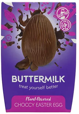 Buttermilk Plant-Powered Choccy Easter Egg - 100g