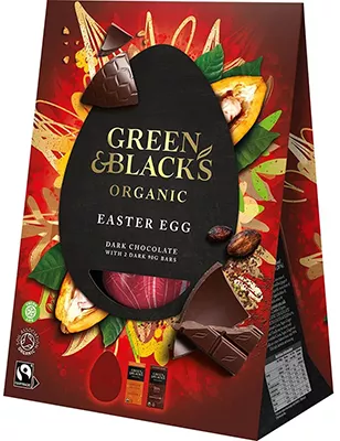 Green & Blacks Organic Dark Easter Egg with Bars - 345g