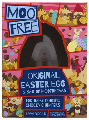 Moo Free Premium Milk Chocolate Easter Egg - 185g
