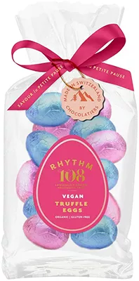 Rhythm 108 Organic Swiss Vegan Truffle Eggs Selection - 144g