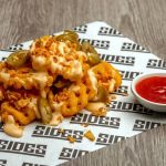 Vegan Loaded Spicy Waffle Fries