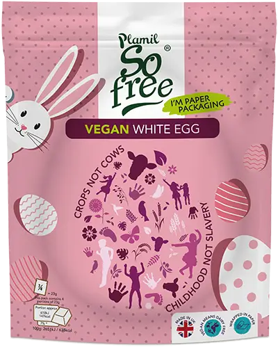 Plamil So Free White Chocolate Easter Egg