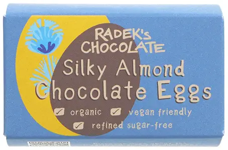 Radek's Chocolate Silky Almond Chocolate Eggs